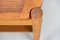 Danish Oak Trolley Bar Cart Serving Trolley by Poul Hundevad, 1960s, Image 7