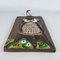 Swedish Ceramic Wall Plaque with Owl, 1960s 3