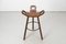 Brutalist Marbella Barstool by Sergio Rodrigues for Conoform, 1970s, Set of 4 10