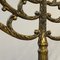 Large Israeli Brass Menorah Hanukkah Chandelier by Tamar 5