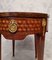 18th Century Louis XVI Style Rosewood Boiled Table with Cubes Marquetry 13