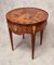 18th Century Louis XVI Style Rosewood Boiled Table with Cubes Marquetry 1