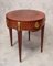 18th Century Louis XVI Style Rosewood Boiled Table with Cubes Marquetry 4