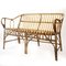 Vintage Bamboo Bench, 1970s 1