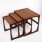 Teak Quadrille Nesting Tables from G-Plan, 1960s, Set of 3, Image 6