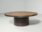 Brutalist Coffee Table with a Brown Rusty Slate Top, the Netherlands, 1970s, Image 3