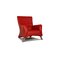 Red Leather 322 Sofa Set by Rolf Benz, Set of 4, Image 17