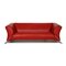 Rotes 322 Ledersofa Set von Rolf Benz, 4er Set 16