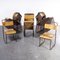 Cox Tubular Metal Dining Chairs, 1940s 5