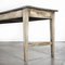 Long French Zinc Topped Rectangular Workshop Dining Console Table, 1950s 5