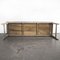 Long French Zinc Topped Rectangular Workshop Dining Console Table, 1950s 7