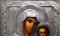Antikes russisches Bild der Mutter Gottes Kazan von Factory Seeds Galkin 12