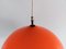 Italian Darker Orange L51 Cipola Pendant Lamp by Alessandro Pianon for Vistosi 3
