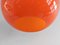 Italian Darker Orange L51 Cipola Pendant Lamp by Alessandro Pianon for Vistosi, Image 2