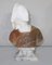 Marble and Alabaster Joan of Arc Bust by Giuseppe Bessi, 19th-century, Image 4