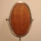 Large French Nickel Standing Mirror 6