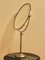 Large French Nickel Standing Mirror, Image 3