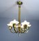 Art Deco Bronze Ceiling Lamp, Image 5