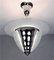 Lampada da soffitto Art Déco di Henry Petitot, Francia, Immagine 6