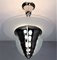 Französische Art Deco Deckenlampe von Henry Petitot 3