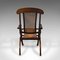 Antique English Beech Steamer Deck Chair, 1910 5