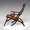 Antique English Beech Steamer Deck Chair, 1910 4