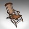 Antique English Beech Steamer Deck Chair, 1910 6