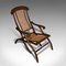 Antique English Beech Steamer Deck Chair, 1910, Image 6