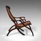 Antique English Beech Steamer Deck Chair, 1910 3