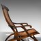Antique English Beech Steamer Deck Chair, 1910 7