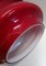 Vintage Ceiling Lamp with Red Segmented & Inside White Undertaking Glass Screen, 1970s 8