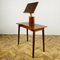 Vintage Table with Height Adjustable Lectern Stand, Image 2
