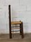 Vintage Stühle aus Stroh & Holz von Georges Robert, 6er Set 5