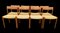 Esszimmerstühle Modell 75 aus Teak & Papierkordel von Niels Otto Moller, 8er Set 5