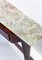 Italian Sculptural Wooden Console Table with Marble Top, 1950s, Image 5