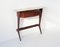 Italian Sculptural Wooden Console Table with Marble Top, 1950s 1