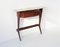 Italian Sculptural Wooden Console Table with Marble Top, 1950s, Image 1