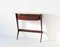Italian Sculptural Wooden Console Table with Marble Top, 1950s 4