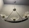 Italian Art Deco Murano Glass Chandelier 2