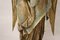 Large Antique Carved Wood Angel Sculpture, 1850s 12