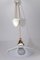 Verstellbare Jugendstil Wiener Porzellan Lampe, 1900er 6