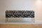 Ikea Pastill Bench with Cover in Artificial Zebra Skin, 2000s 10