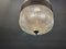 Vintage Italian Glass Light Pendant Lamps, Set of 2 12