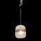 Vintage Italian Glass Light Pendant Lamps, Set of 2 16