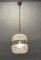 Vintage Italian Glass Light Pendant Lamps, Set of 2 2