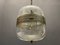 Vintage Italian Glass Light Pendant Lamps, Set of 2, Image 14