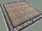 Square Turkish Kayseri Rug Hand Knotted in Beige Wool 3