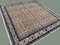 Square Turkish Kayseri Rug Hand Knotted in Beige Wool, Image 3