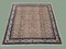 Square Turkish Kayseri Rug Hand Knotted in Beige Wool 5
