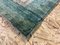 Tapis Chobi Artisanal en Laine Verte, Afghanistan 5